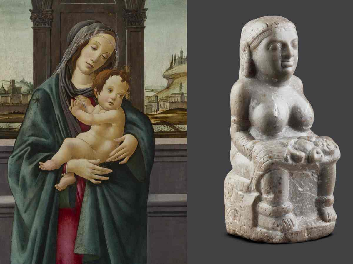 Botticelli meets Chamunda: one image, two worlds