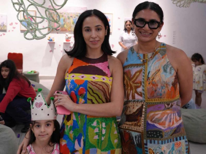 LOAM founders Gayeti Singh (left), Anica Mann