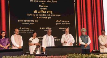 Delhi: Amit Shah lays foundation stone of high-security prison in Narela