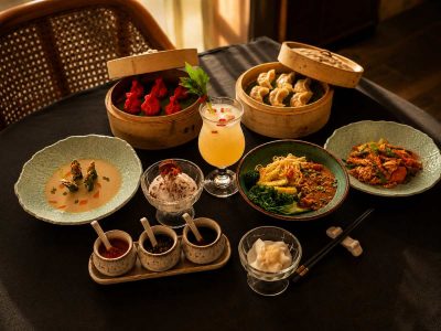 A Pan-Asian lunch that brings Thailand, China and Japan to one table