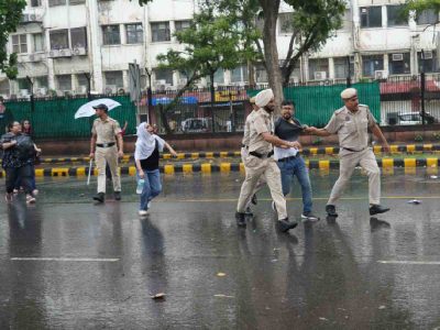 Students allege police excesses during CJP’s Parliament march