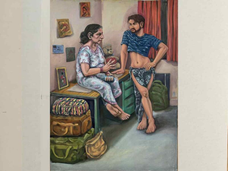 A work featured in Unboxed 2.0 examines queerness, masculinity and family relationships through a deeply personal domestic scene