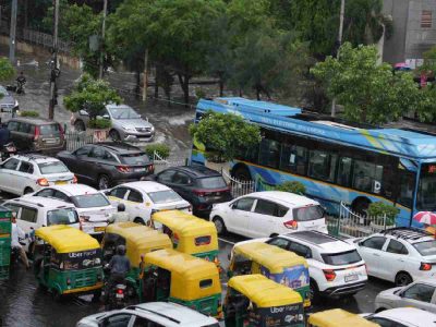 Delhi rains trigger widespread waterlogging, traffic snarls; IMD issues orange alert
