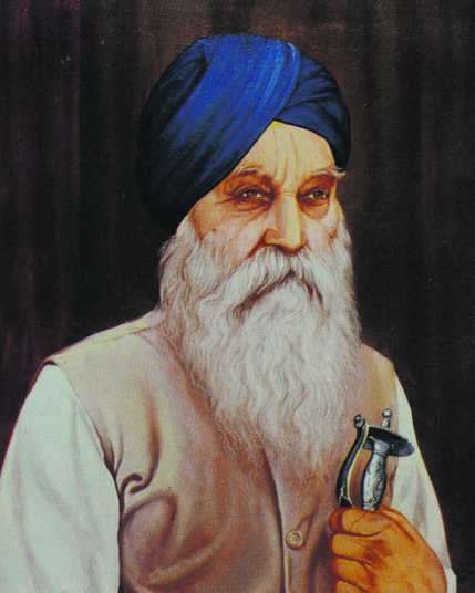 A portrait of Master Tara Singh 