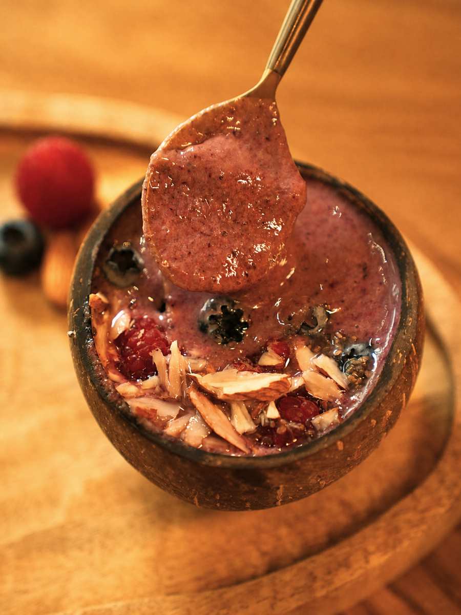Almond berry nourish smoothie