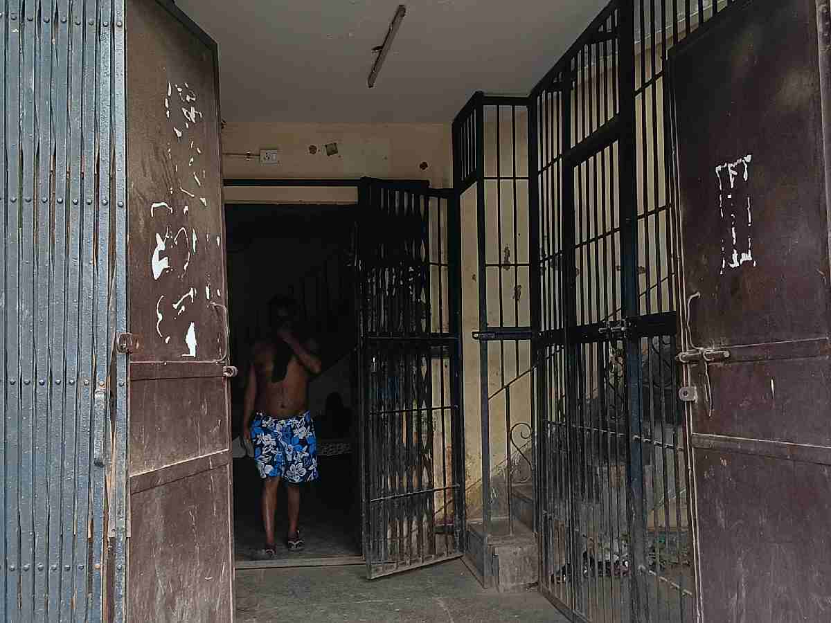The night shelter at Aruna Nagar that also has a library