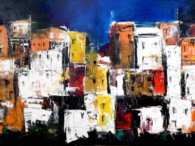 Aaveg: Between the Finite and the Infinite, a solo exhibition by Vasant Dora