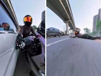 Woman biker injured in hit-and-run in Gurugram; accused identified
