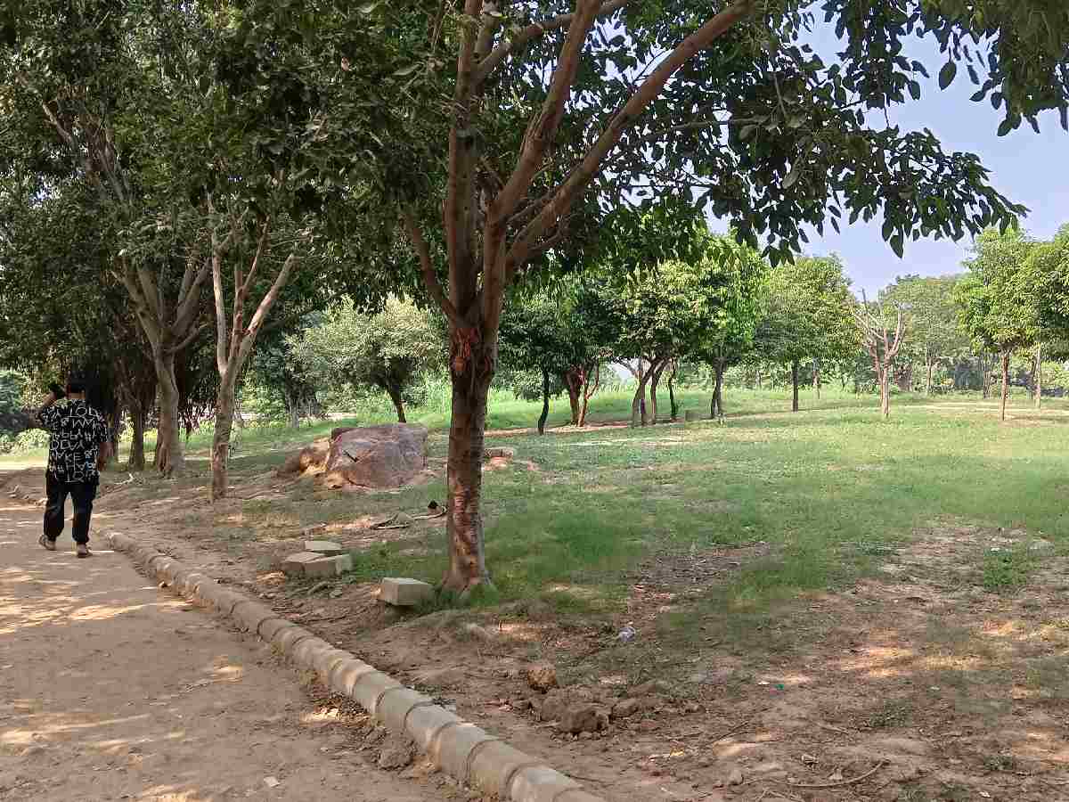 Open isolated spaces, without any streetlight in s