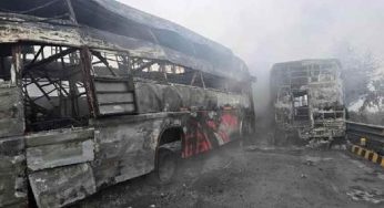 Families struggle to identify charred bodies as 6 victims of Greater Noida bus fire identified
