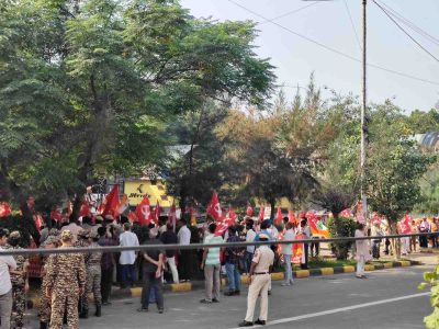 CPI protests in Delhi, demands withdrawal of SIR, SSR