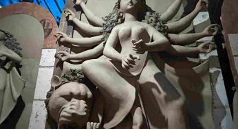 80 idols, two weeks, 12-hour days: CR Park’s Durga Puja preparations in full swing