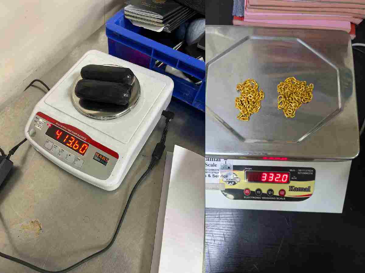 2 held at Delhi airport for smuggling gold worth over Rs 47 lakh