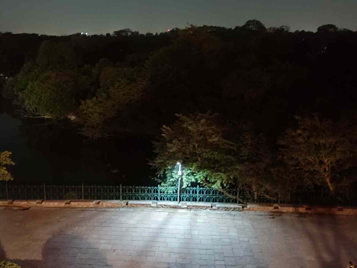 Despite the Hauz Khas Park having ample lighting, safety concerns remain