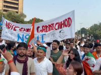 NSUI calls dharna at police station over ‘assault’ on women members during Delhi protest