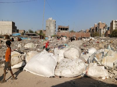 As winter nears, Delhi’s construction waste piles up